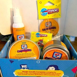 NIB Magic Candle Company “Saturday Morning Cartoons” Scent Box.